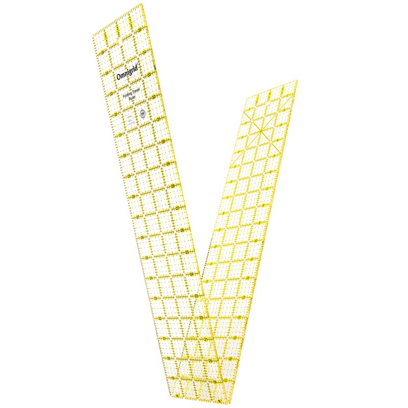 Omnigrid Folding Ruler, 4 x 36-Inch, Clear - Image 1